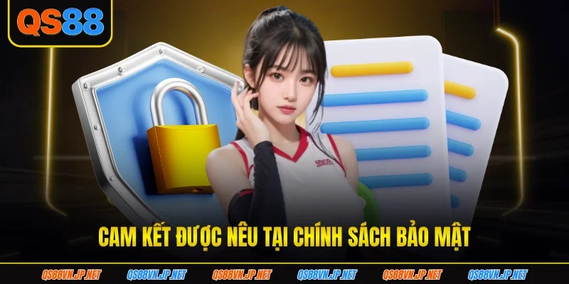 Cam kết được nêu tại chính sách bảo mật