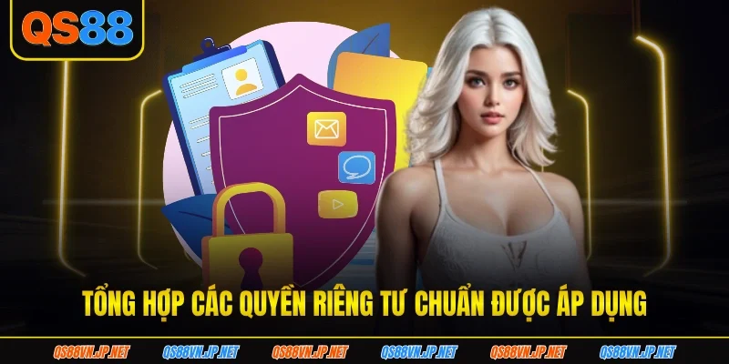 Tổng hợp các quyền riêng tư chuẩn được áp dụng